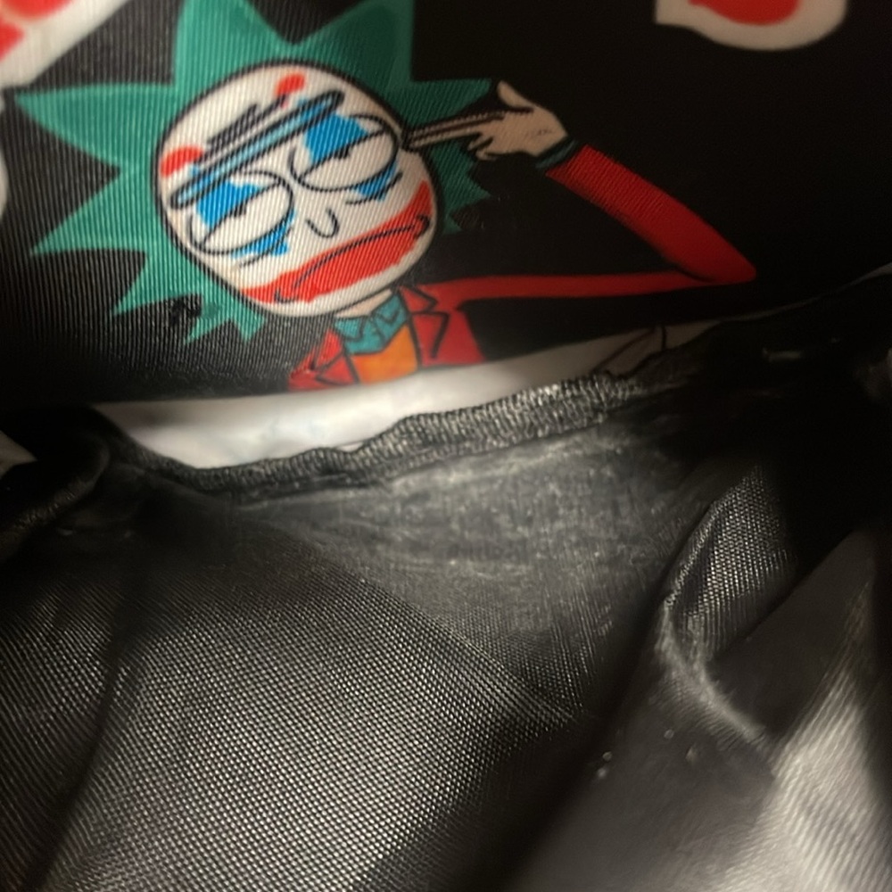 Backwoods Rick Graphic Cartoon Mini Backpack - Picture 7 of 7